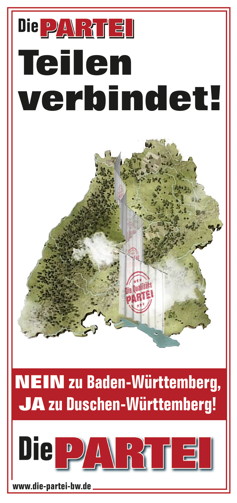 Die PARTEI BW » Das Wahlprogramm